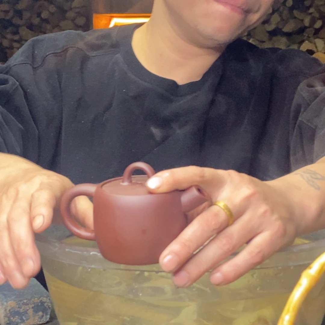紫砂柴烧紫砂茶具