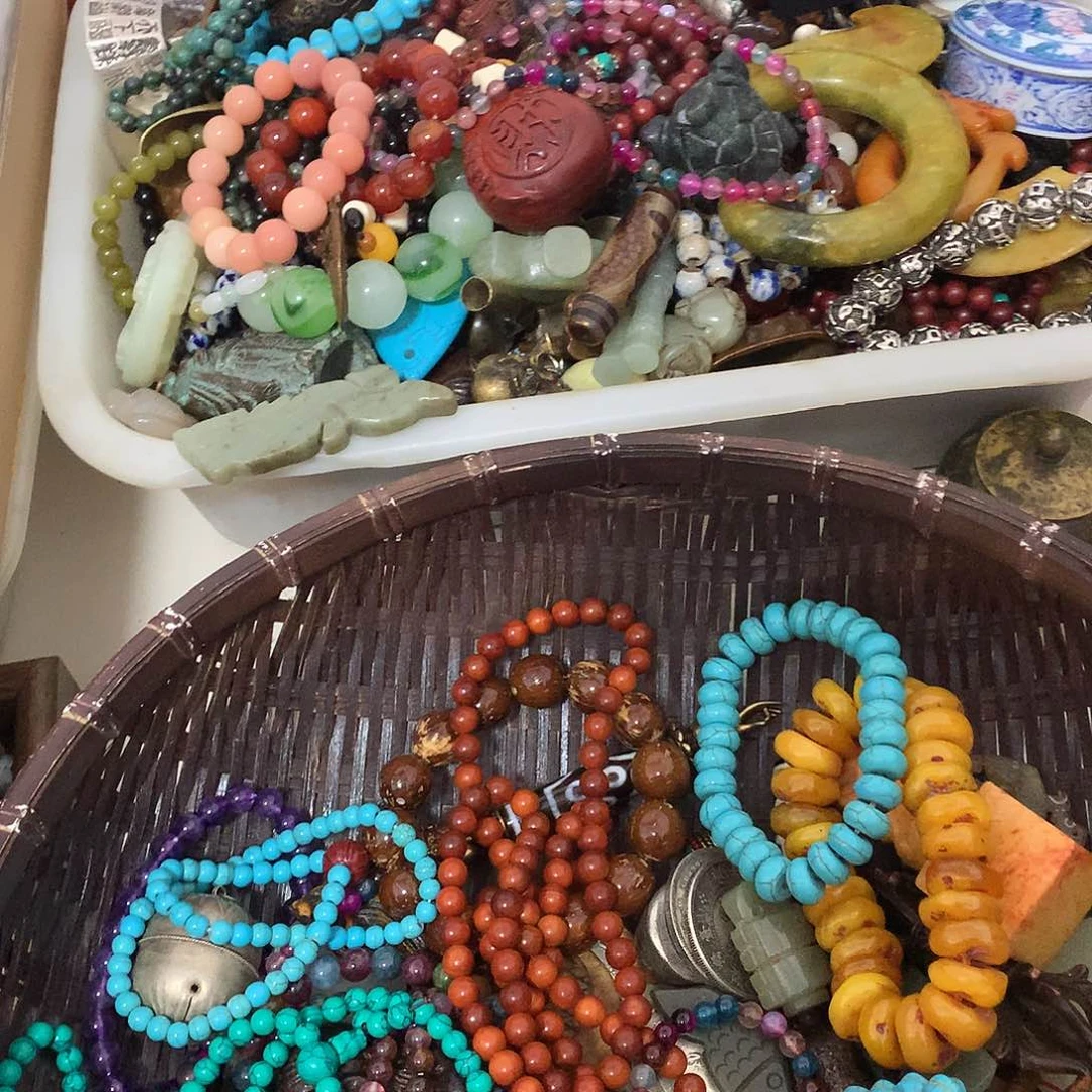 玛瑙/玉髓颈饰合金