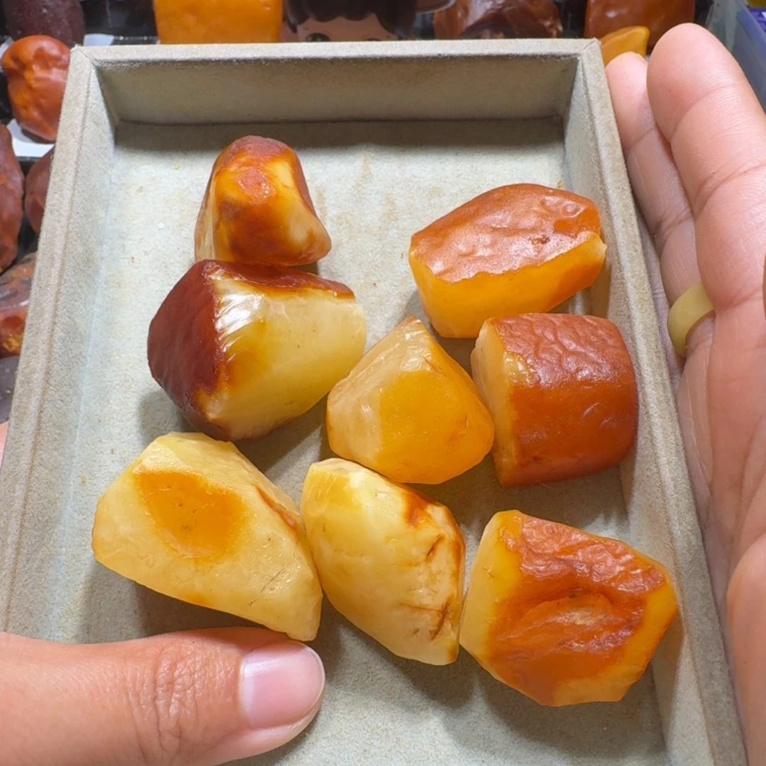 定制琥珀未镶嵌@****雪定制