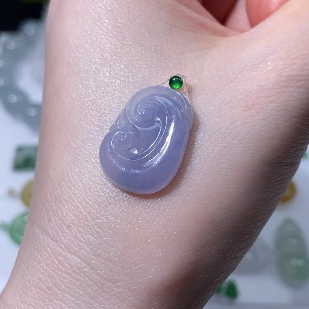 未镶嵌定制翡翠翡翠19.2/14/4.4