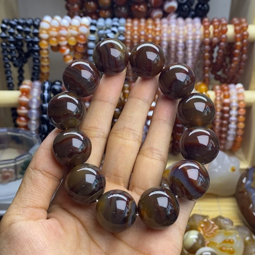 一****玛瑙/玉髓手链未镶嵌