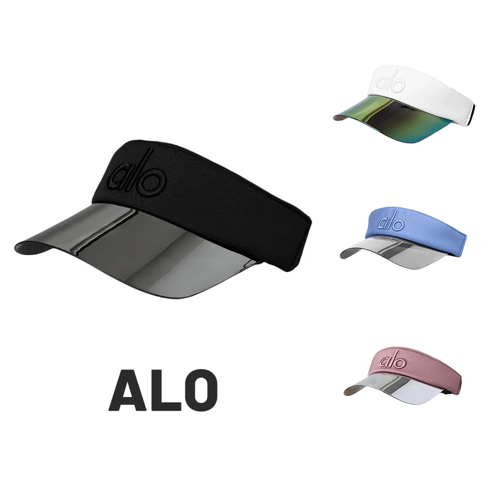 ALO yoga(香港发)品牌字母刺绣设计涤纶防晒帽女款 4个颜色/BCJ