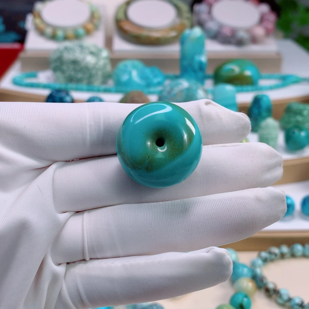 未镶嵌绿松石珠宝奇石