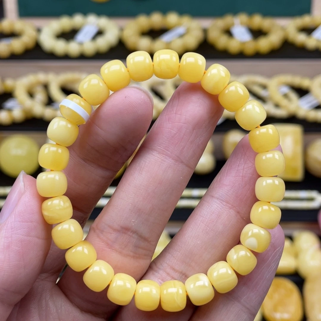 琥珀裸石未镶嵌琥珀蜜蜡