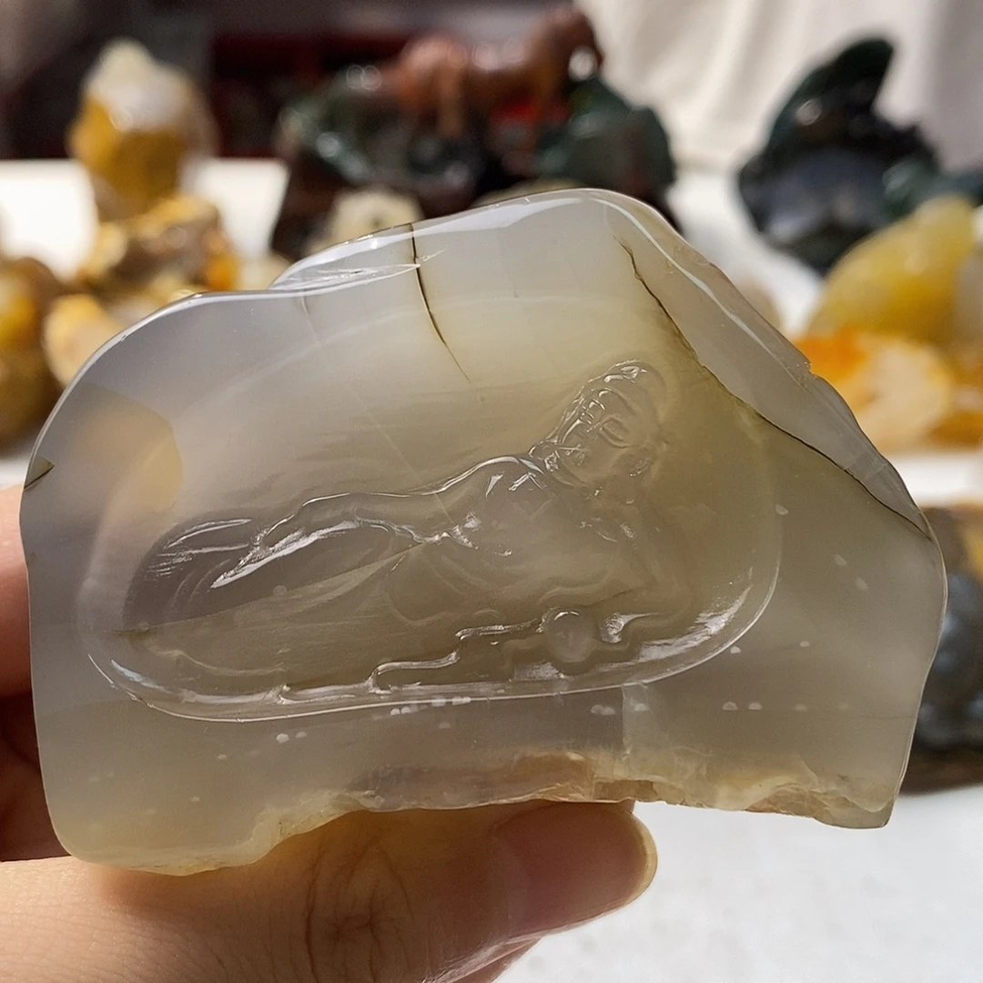 玛瑙/玉髓未镶嵌颈饰