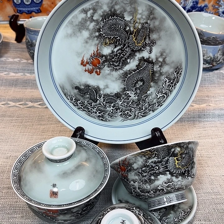 难***。景德镇陶瓷高温套组