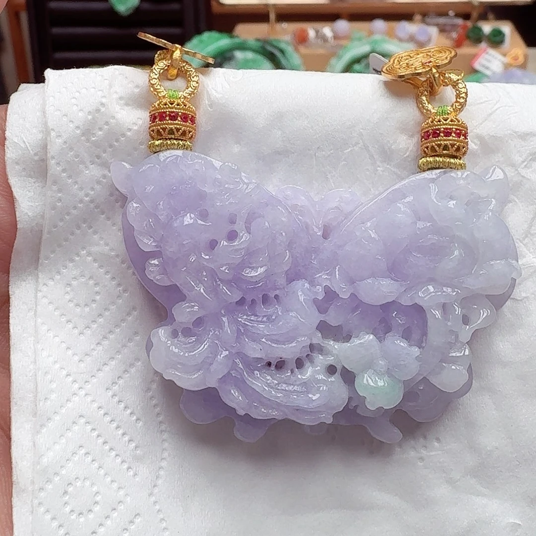颈饰未镶嵌翡翠翡翠吊坠