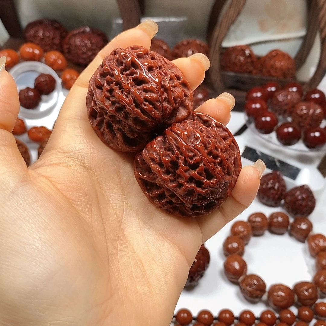 吊坠橄榄核盘龙纹43