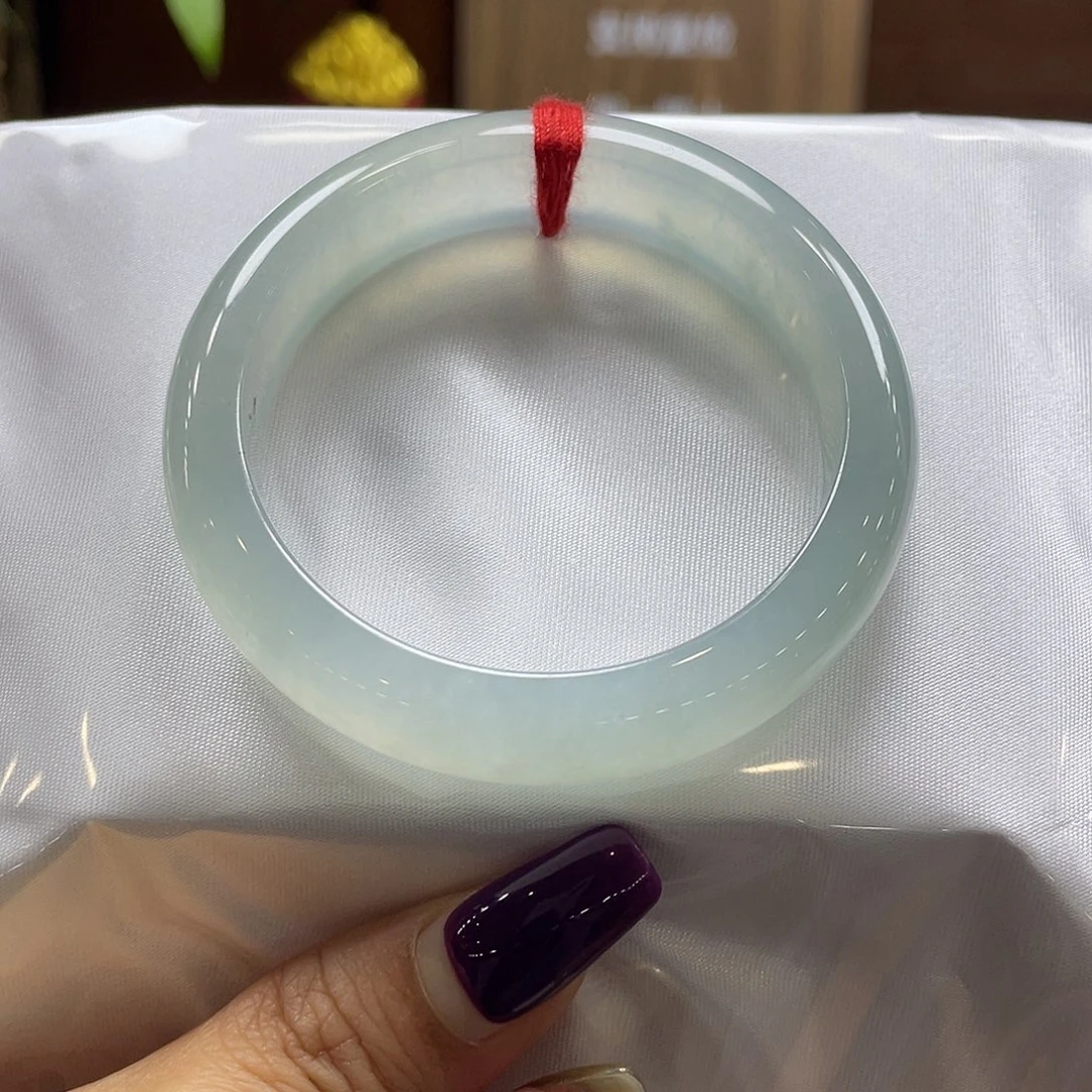 翡翠未镶嵌手镯61 号链接