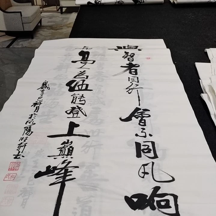 翰墨杜胜轩老师作品一副