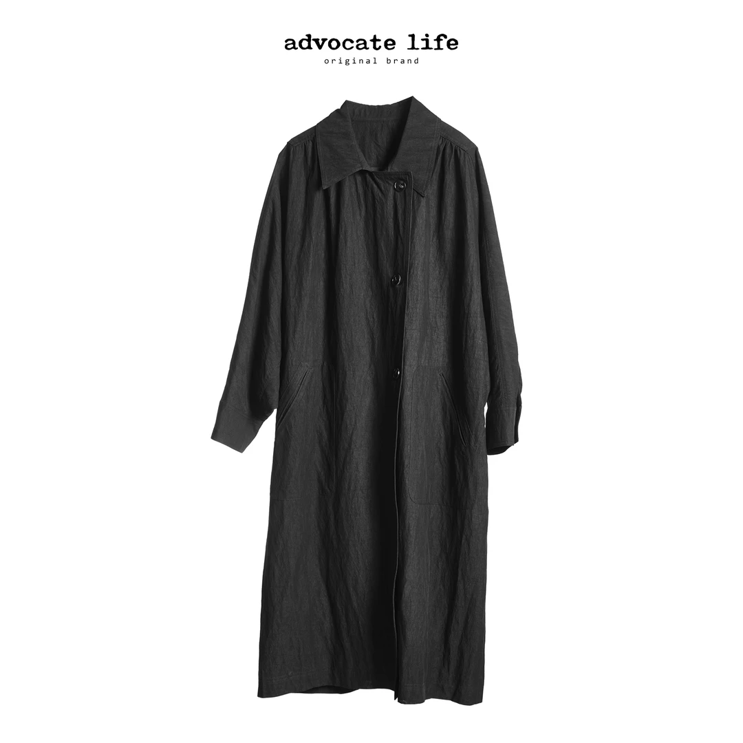 生活主张Advocatelife风衣休闲时尚百搭长款潮流气质常规JQ171025