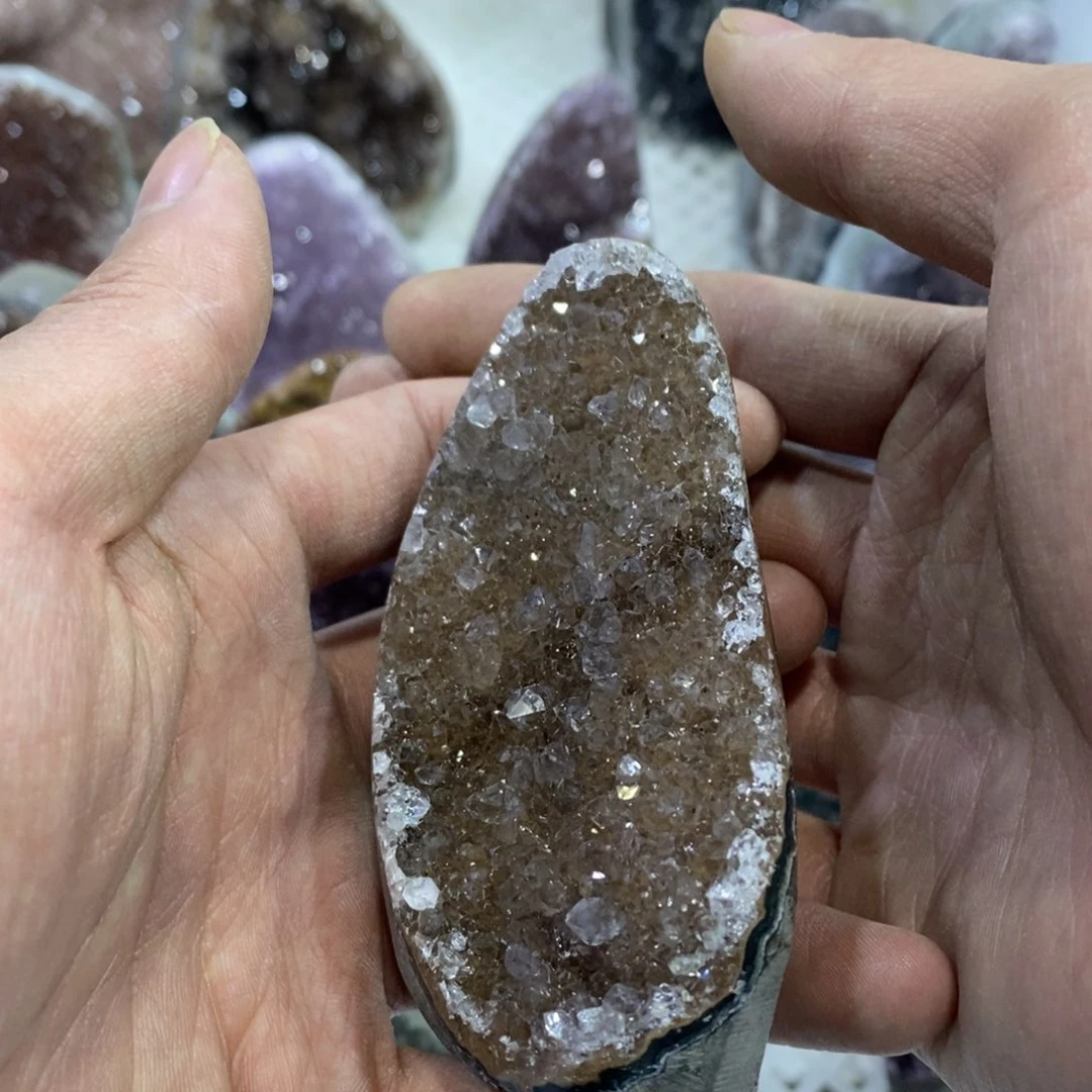 紫晶摆件摆件未镶嵌