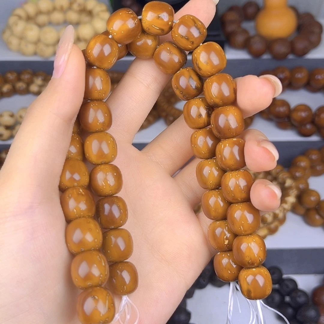手串紫金鼠微瑕半实心老型12