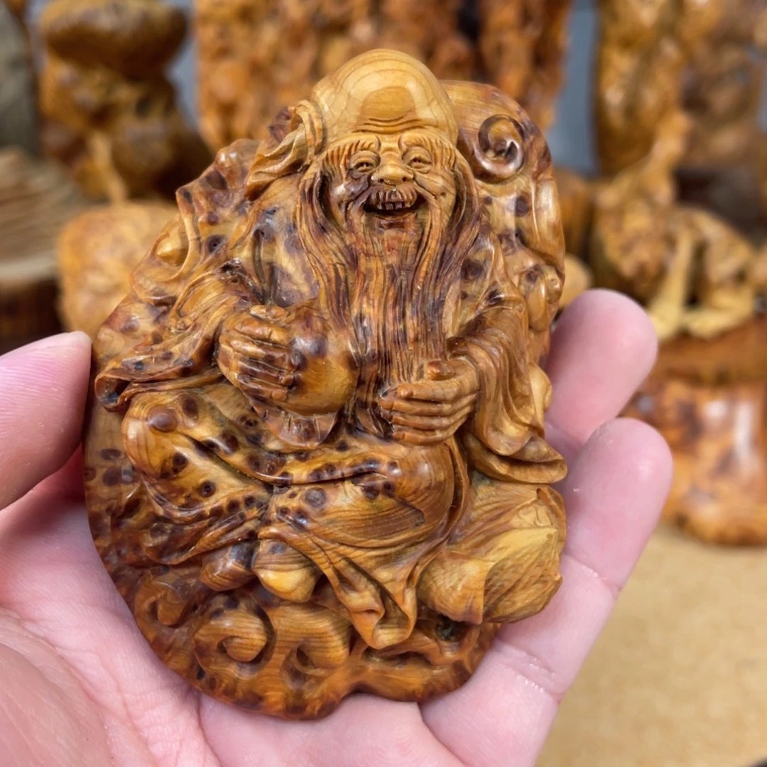 柏木（崖柏）太行崖柏精品手把件