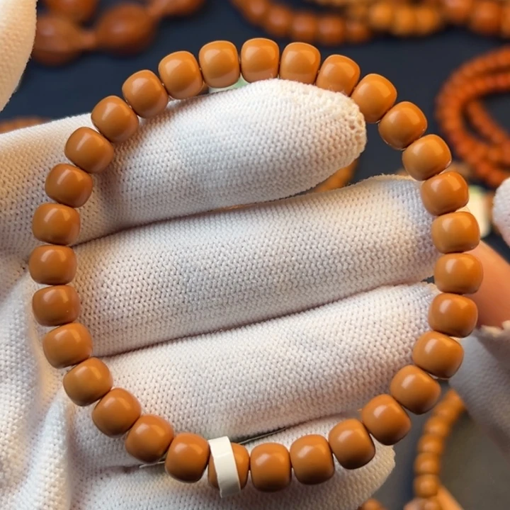 手串/手链橄榄核橄榄核尖极限弧单圈0.73cm