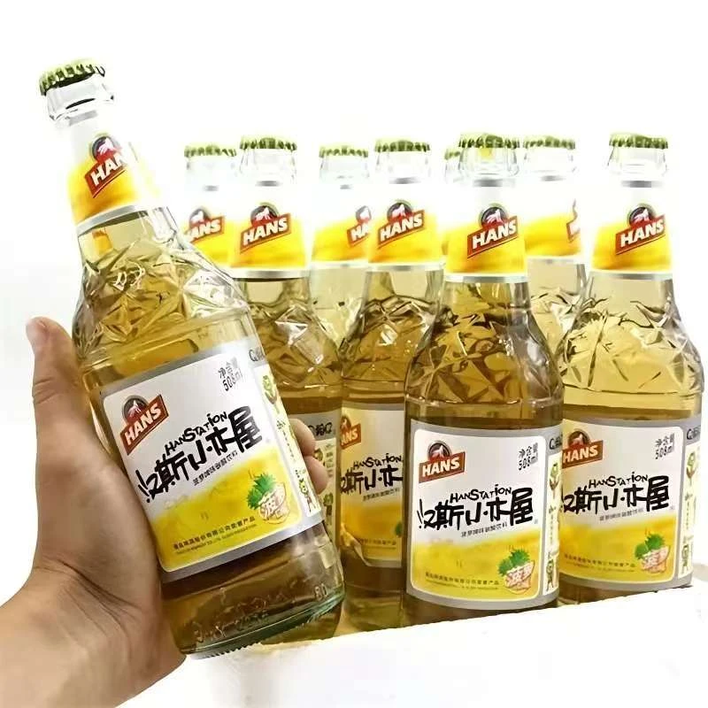 گوپى汉斯碳酸饮料菠萝啤味 508ml