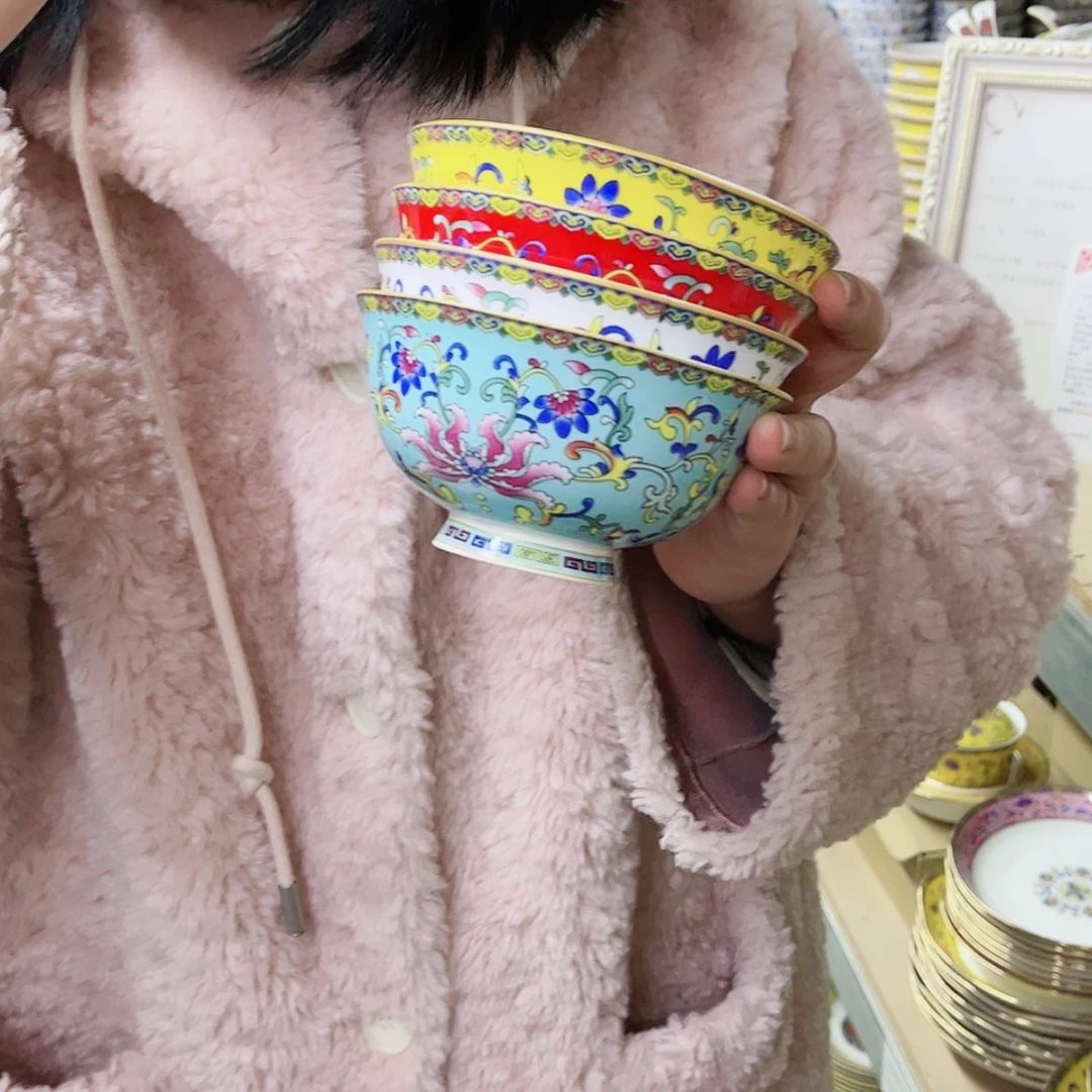 【闪购商品】骨瓷4.5英寸混色…………