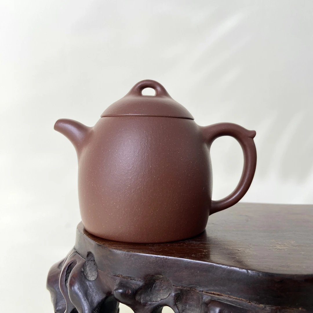 宜兴手工紫砂陶 （万旭霞）200cc茶壶GS4208-8