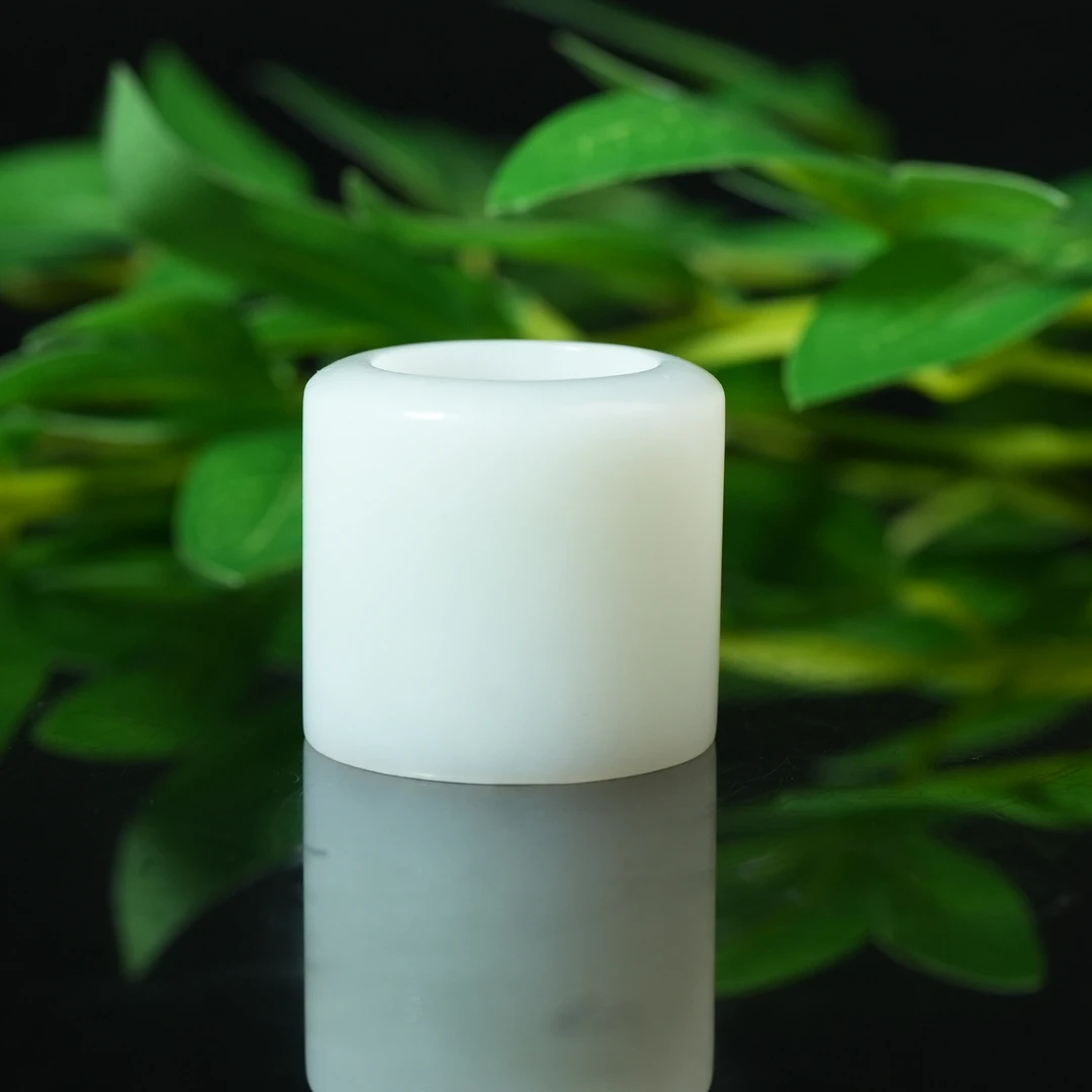 清代和田白玉扳指ZDW2501082011