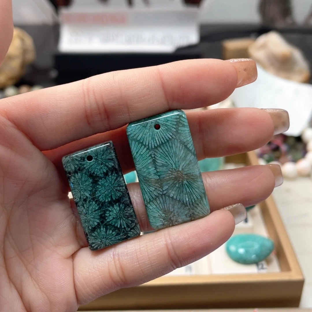 硅化珊瑚（珊瑚玉）手链未镶嵌小*藻613