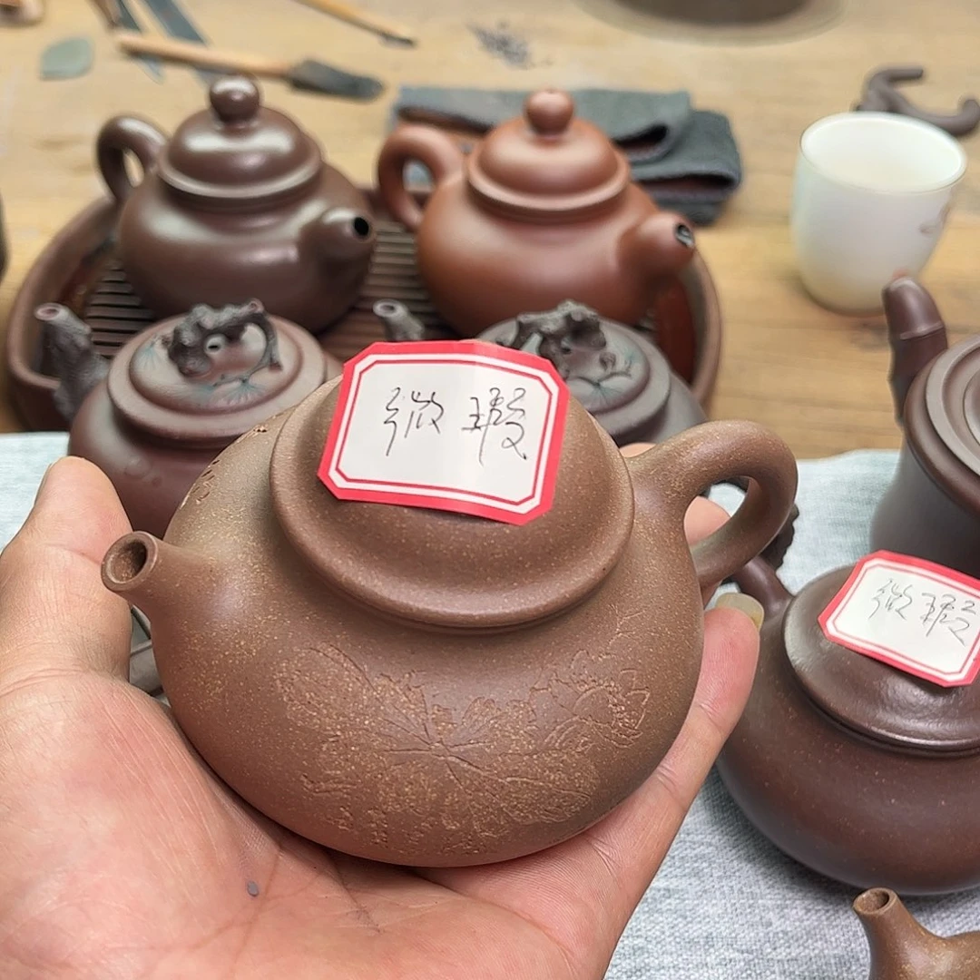 茶壶紫砂黄龙山原矿