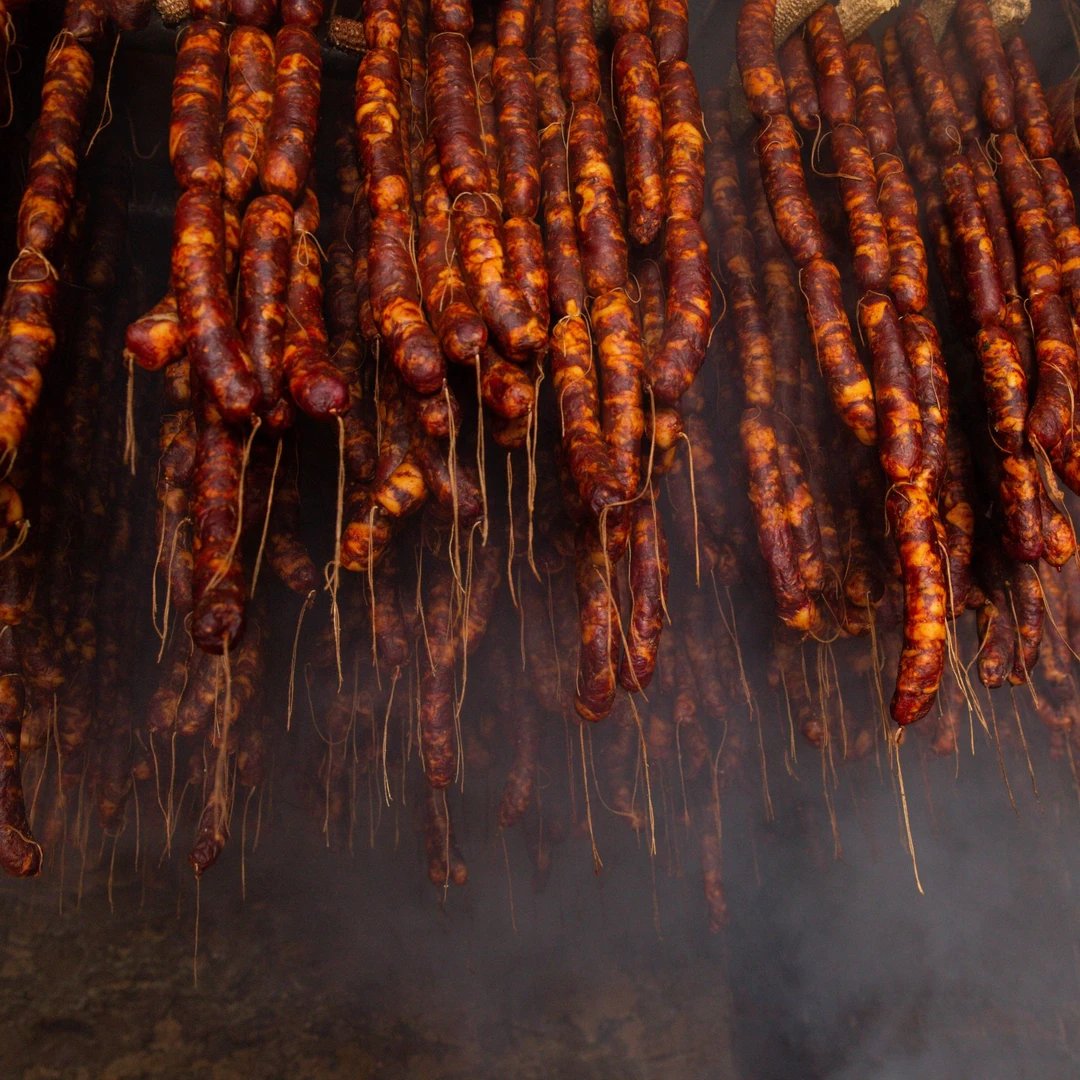 宝兴跑山猪麻辣/特麻辣香肠500克   满3件包邮