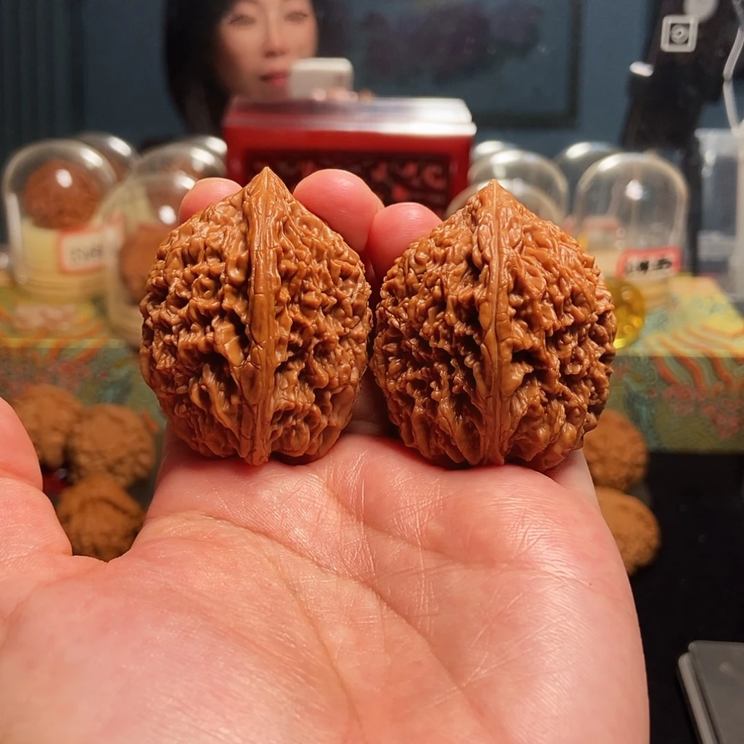 吊坠文玩核桃35全品蒜头