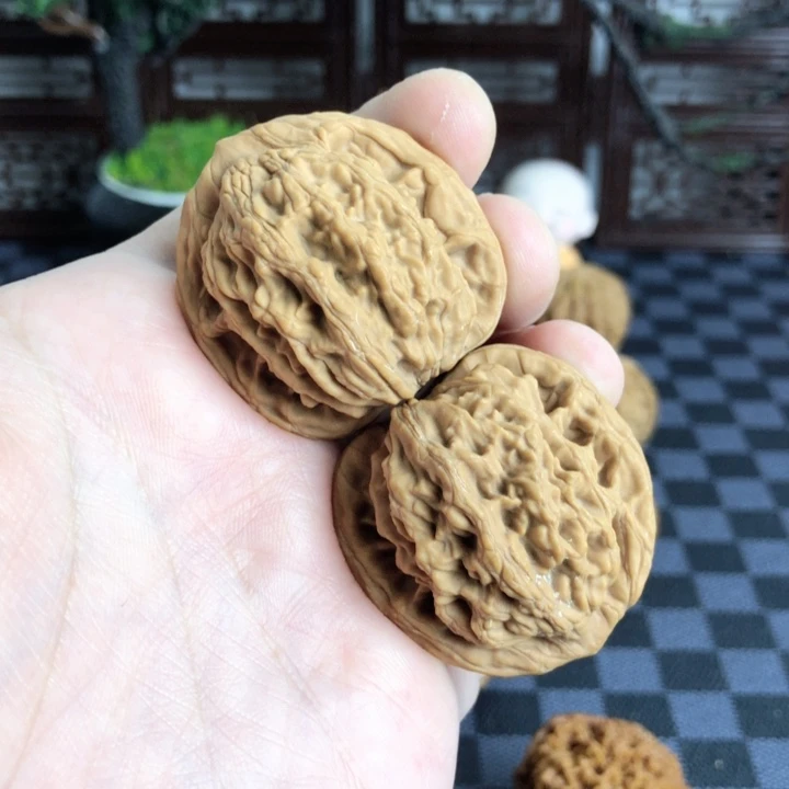把件桃核闪2麦穗虎头