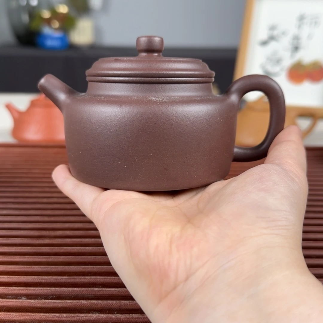 茶壶紫砂微瑕德钟