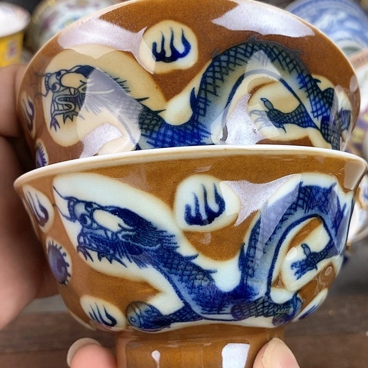 景德镇陶瓷藏式茶碗