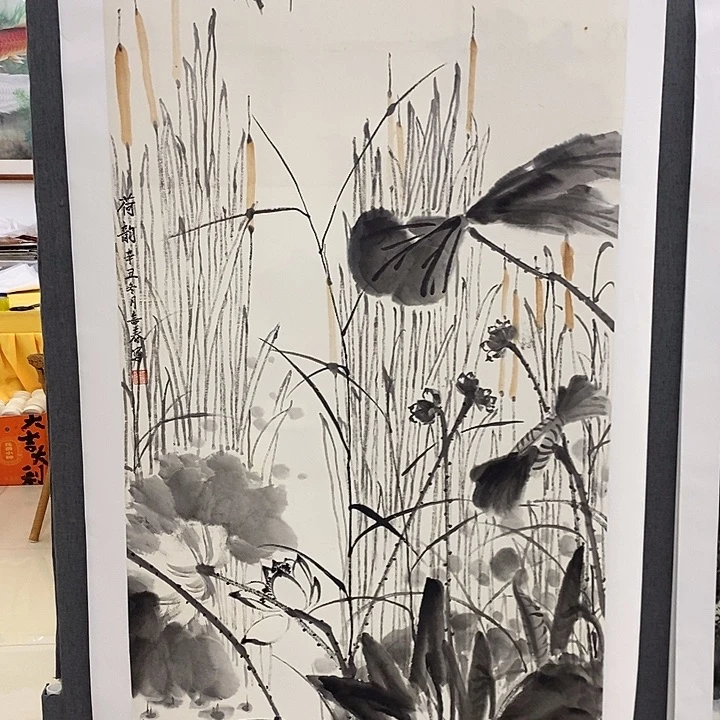 自***在国画手写手绘作品164