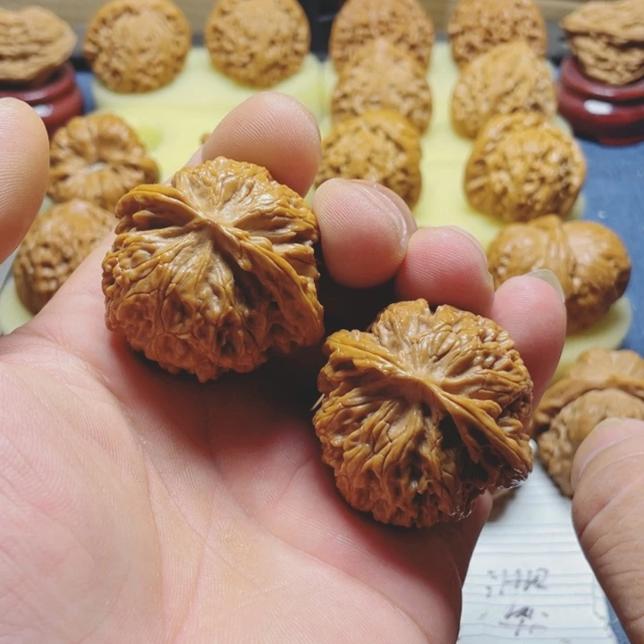 文玩核桃把件苹果园