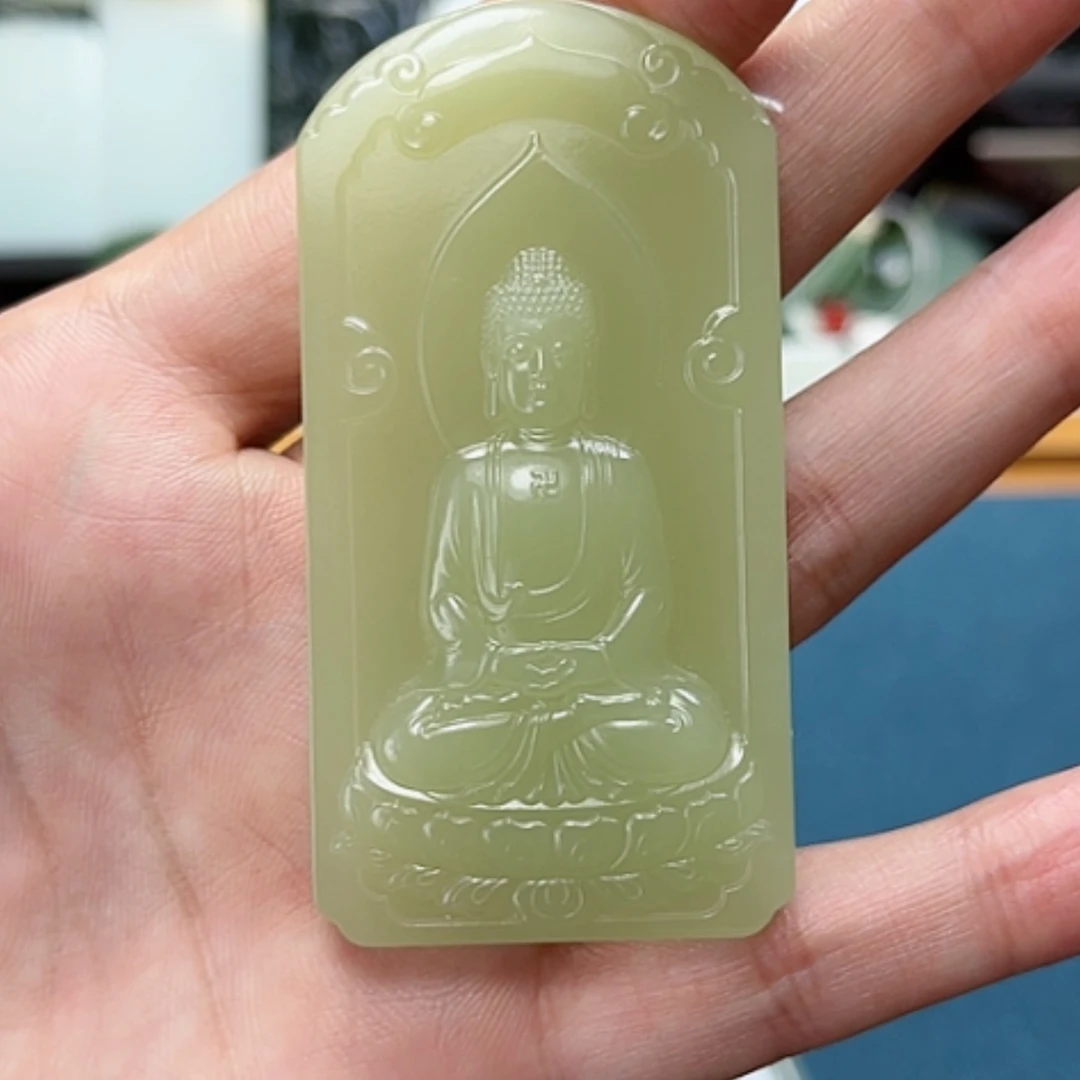【闪购商品】和田玉未镶嵌颈饰一**经