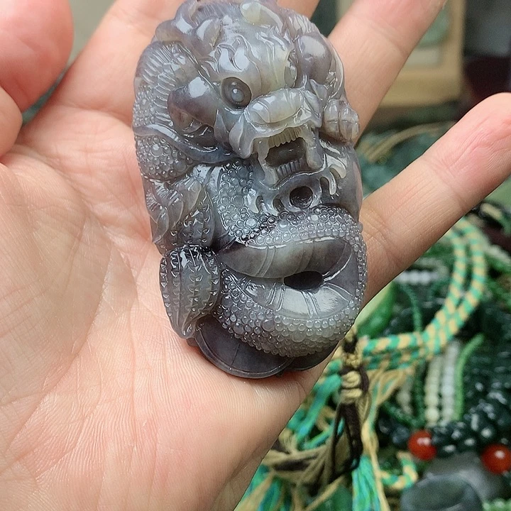 未镶嵌和田玉挂件晨*