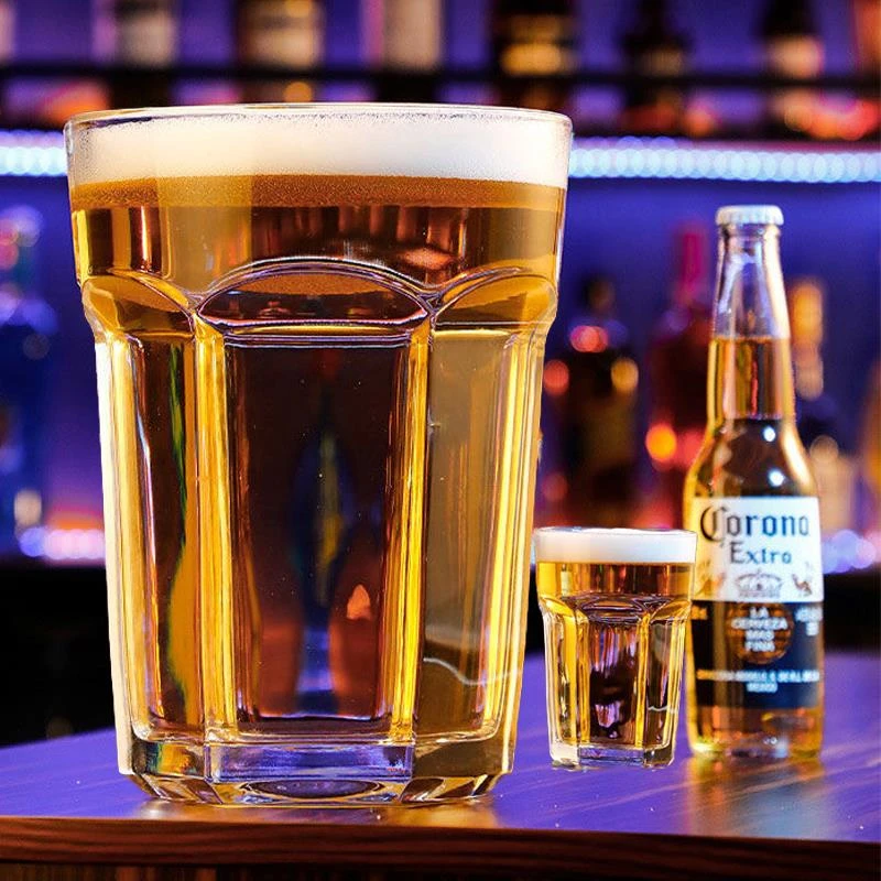 超大啤酒杯大容量英雄杯扎啤杯特大敬酒杯巨型酒杯大号红酒玻璃杯