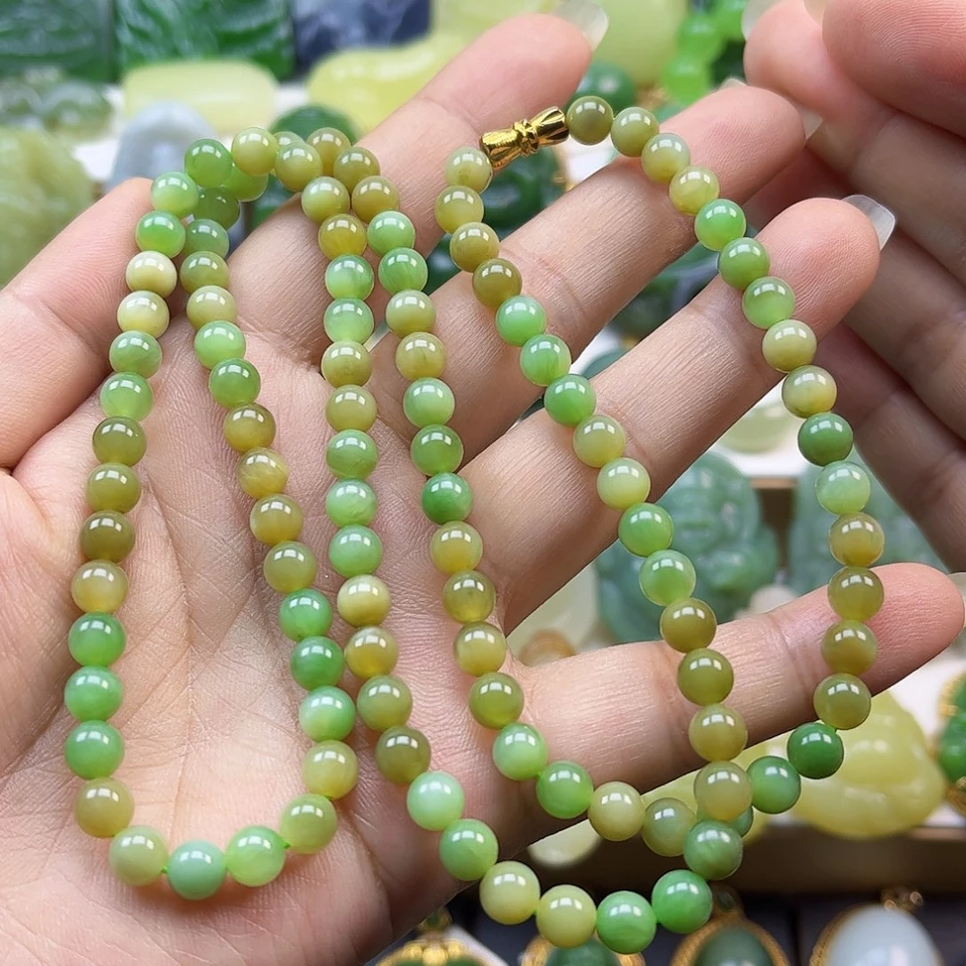 和田玉未镶嵌项链卡6