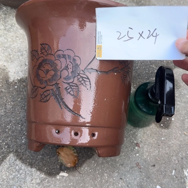 紫砂花盆特价秒杀
