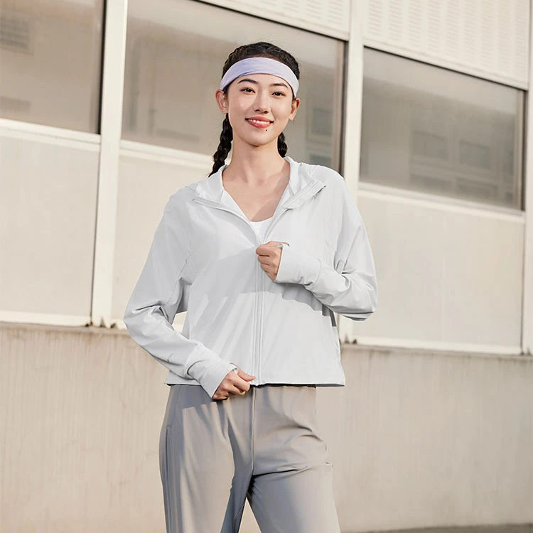 乔丹夏季女性针织开衫2025年专业运动综训透气防晒QDEWD2252068