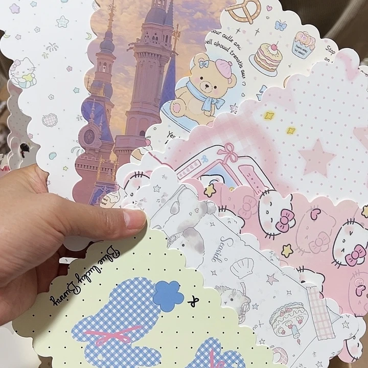 花边10×16混款100张