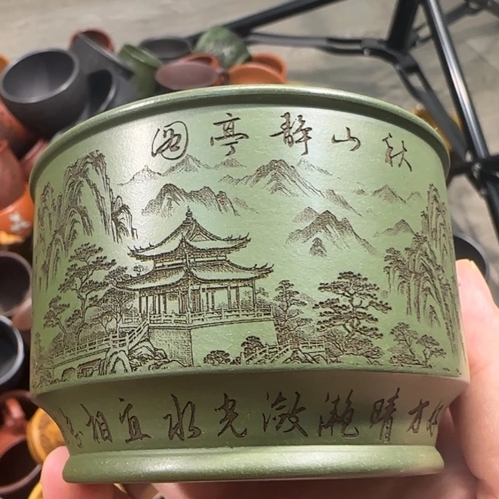 茶杯紫砂全手工紫砂