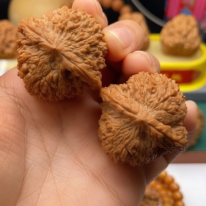 桃核把件42和尚头全品