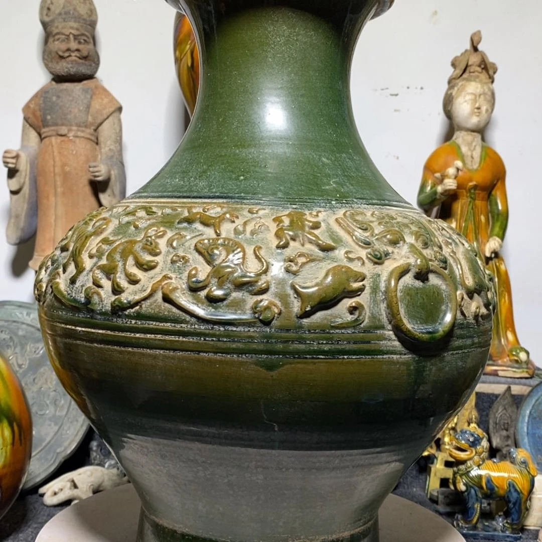 摆件道**道精品瓷器摆件