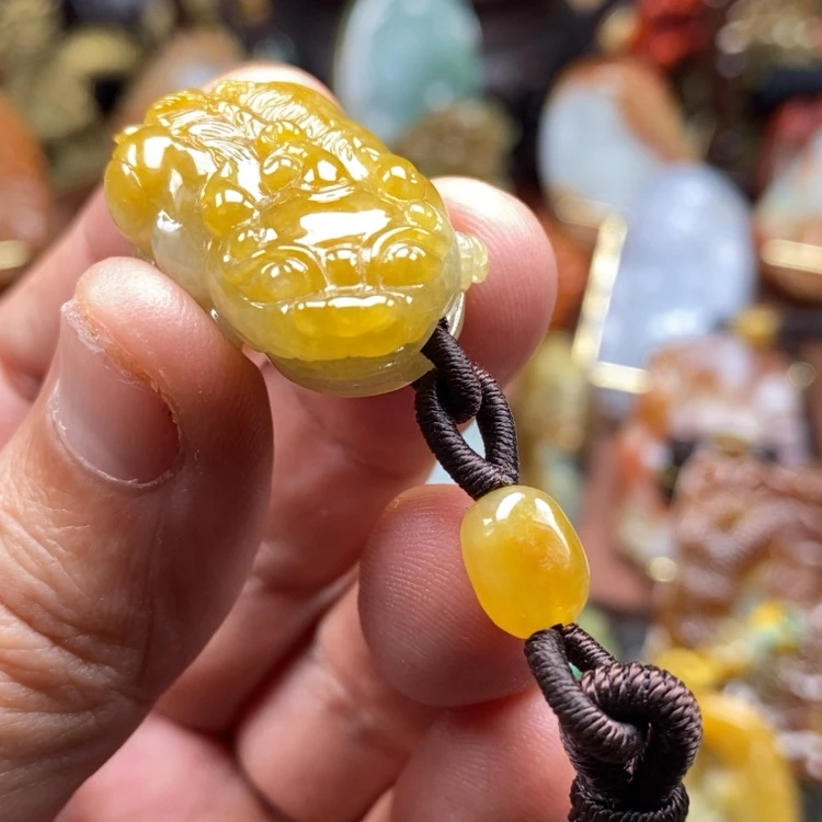 【闪购商品】颈饰未镶嵌翡翠缅甸翡翠A货吊坠