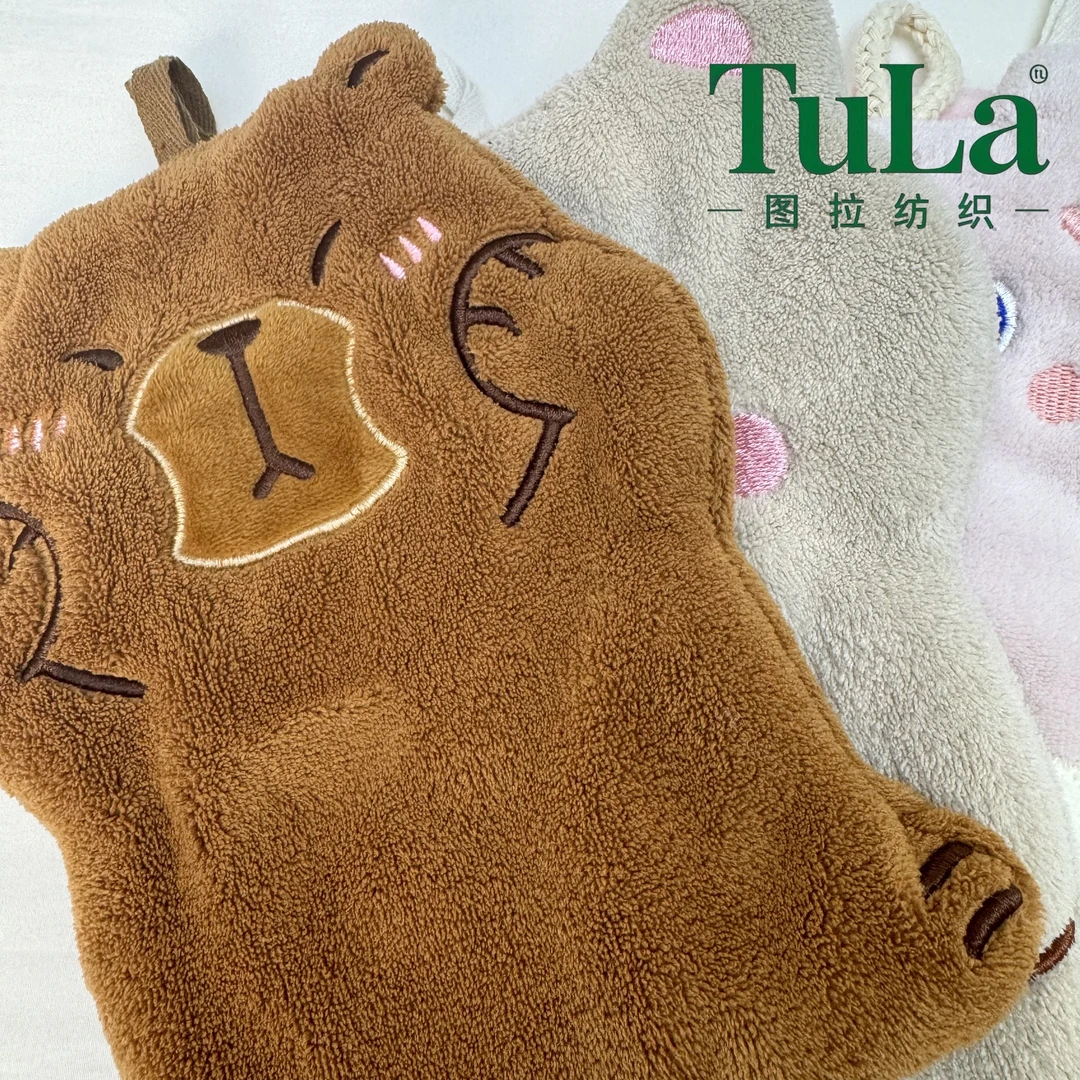 TuLa（微瑕擦手巾4条装花型随机）
