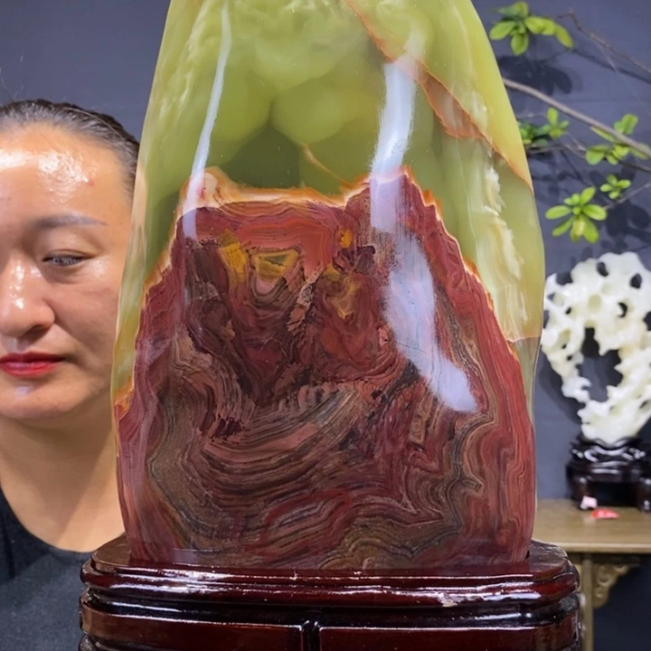 石材精品古青石摆件