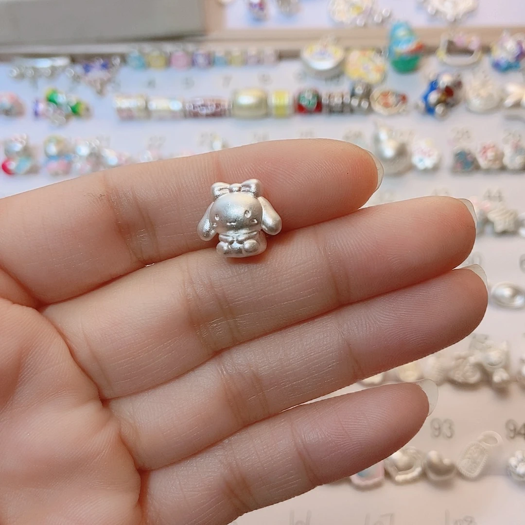 珐琅非金属足银999配件