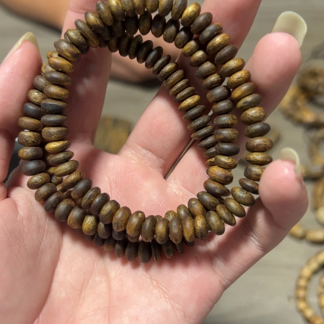 沉香木手串糖结算盘珠5克多样发1