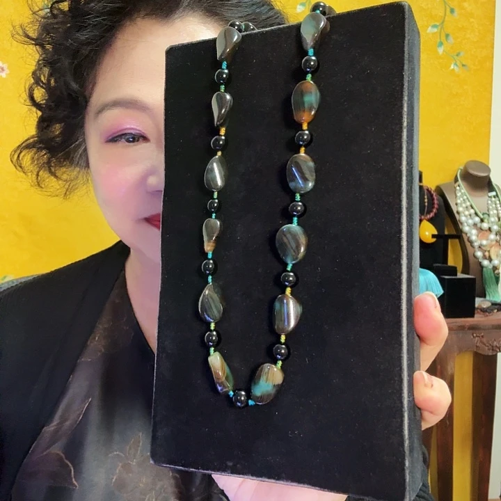 玛瑙/玉髓未镶嵌颈饰