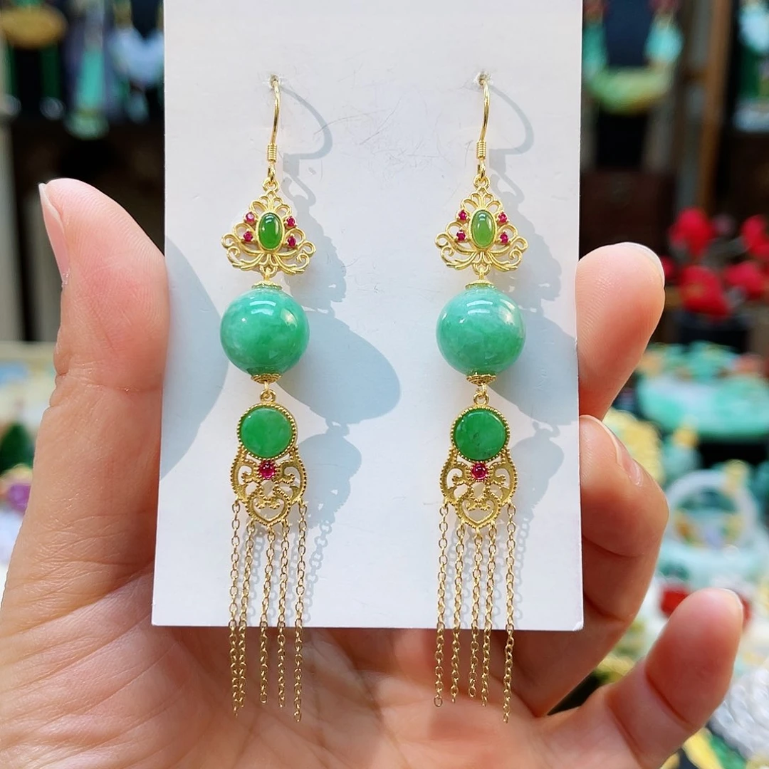 翡翠合金耳饰48小时鉴赏期