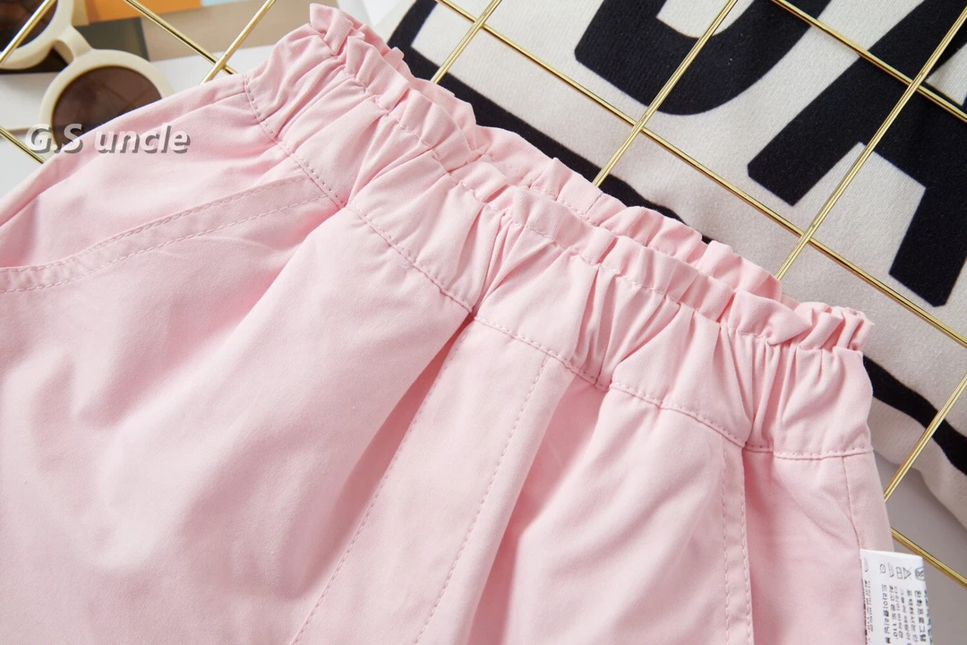 【桃里桃气】B148夏款短裤女宝女孩夏季洋气儿童可爱甜美